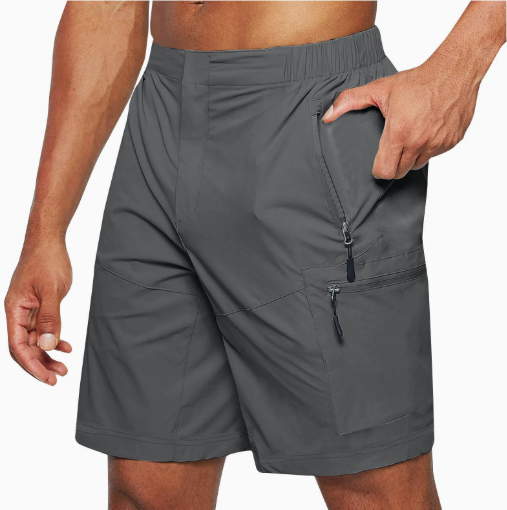 Davy | Men's Cargo Shorts with Zipper Pockets