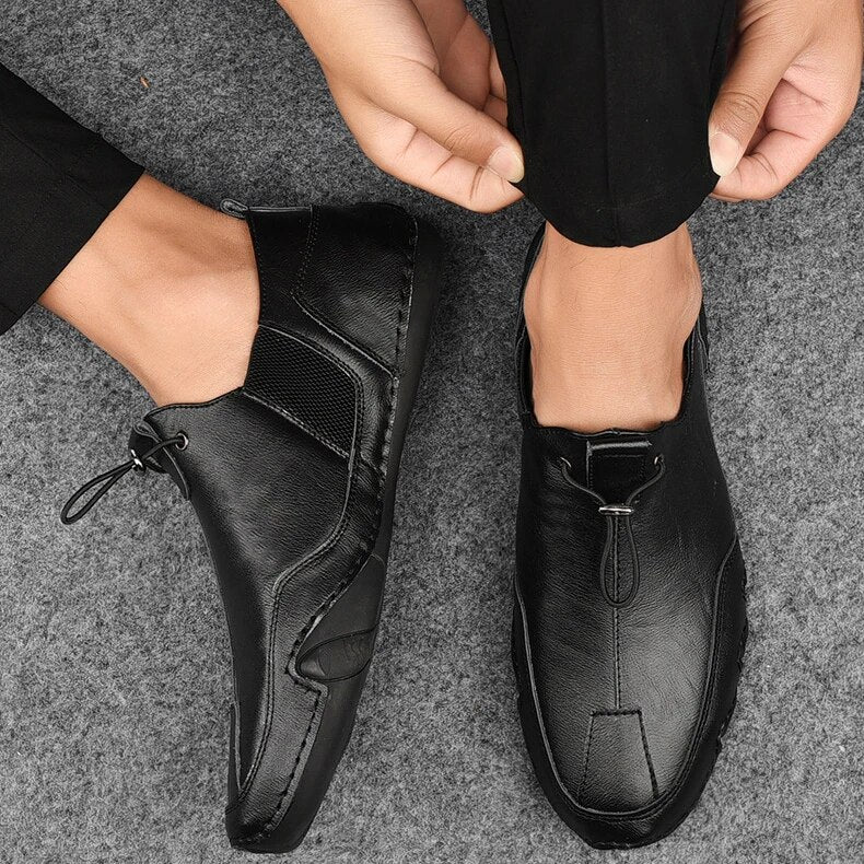 Davy | Men's Effortless Slip-On Shoes with Toggle