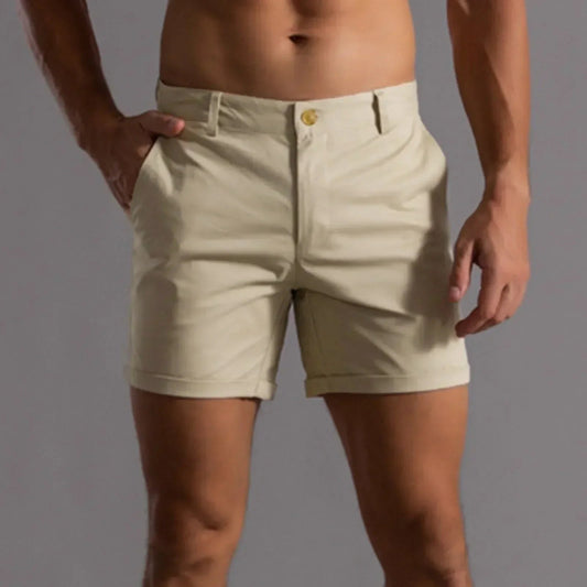 Davy | Men's Comfortable Slim Fit Chino Shorts
