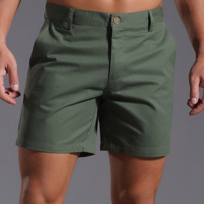 Davy | Men's Comfortable Slim Fit Chino Shorts