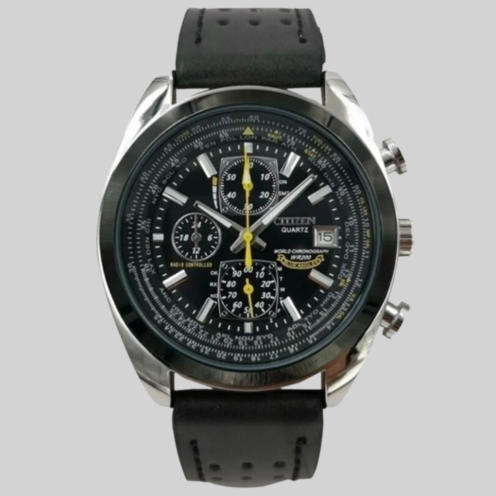 Davy | Men's Chronograph Watch with Water Resistance