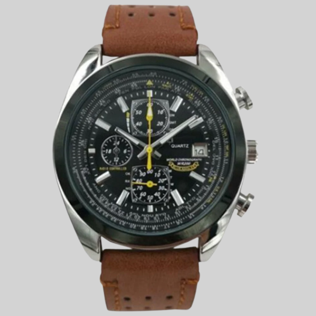 Davy | Men's Chronograph Watch with Water Resistance