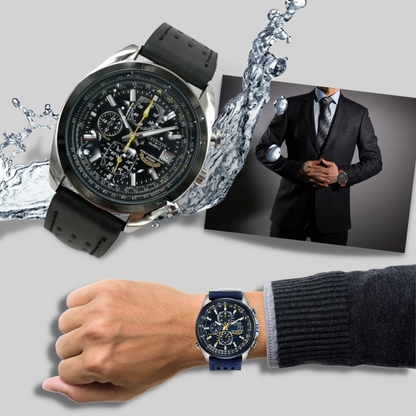 Davy | Men's Chronograph Watch with Water Resistance