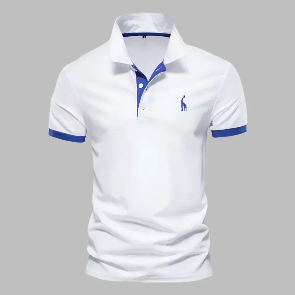 Davy | Men's Breathable Trim Polo Shirt