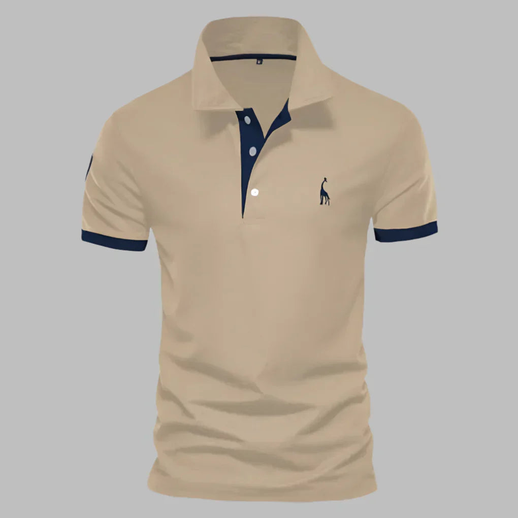 Davy | Men's Breathable Trim Polo Shirt
