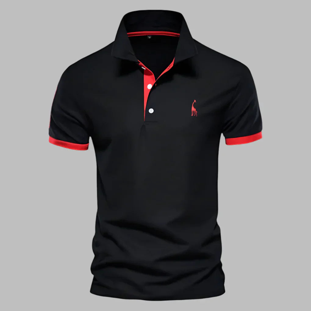 Davy | Men's Breathable Trim Polo Shirt