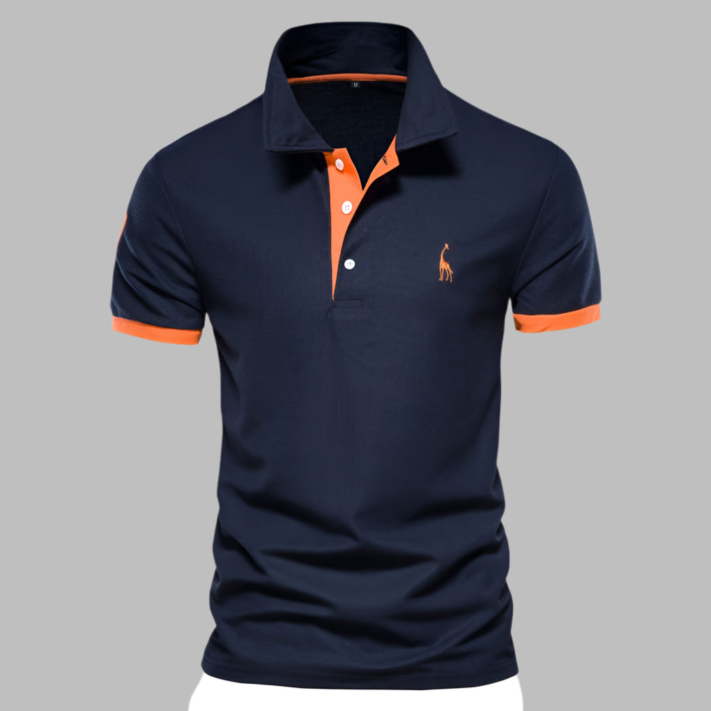Davy | Men's Breathable Trim Polo Shirt