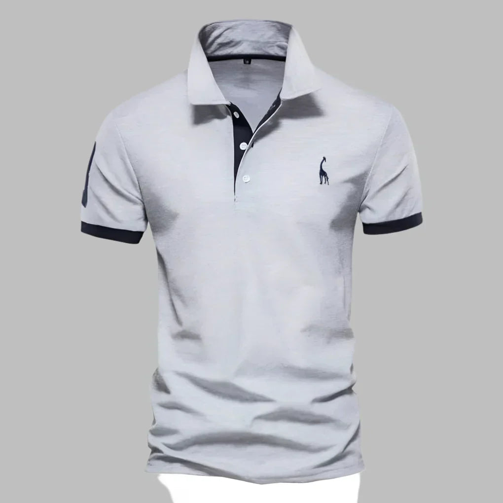 Davy | Men's Breathable Trim Polo Shirt