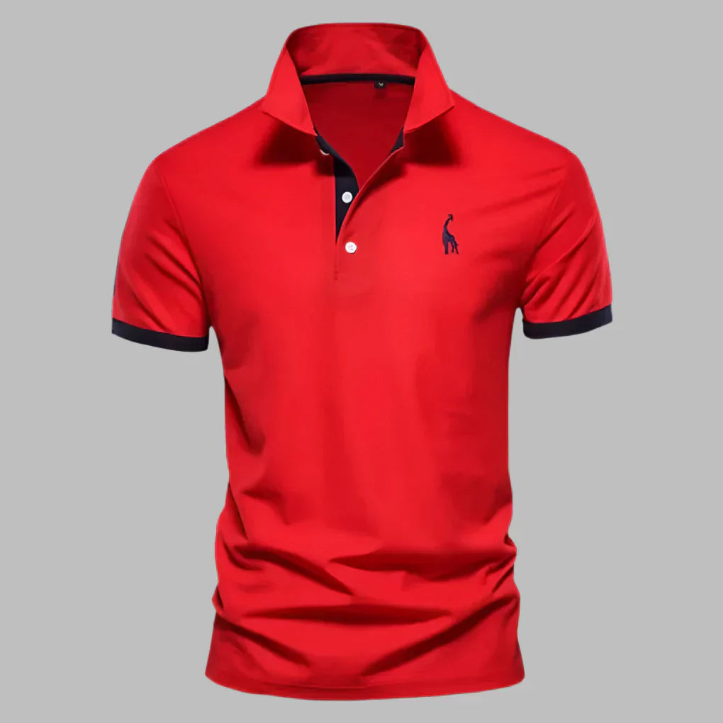 Davy | Men's Breathable Trim Polo Shirt