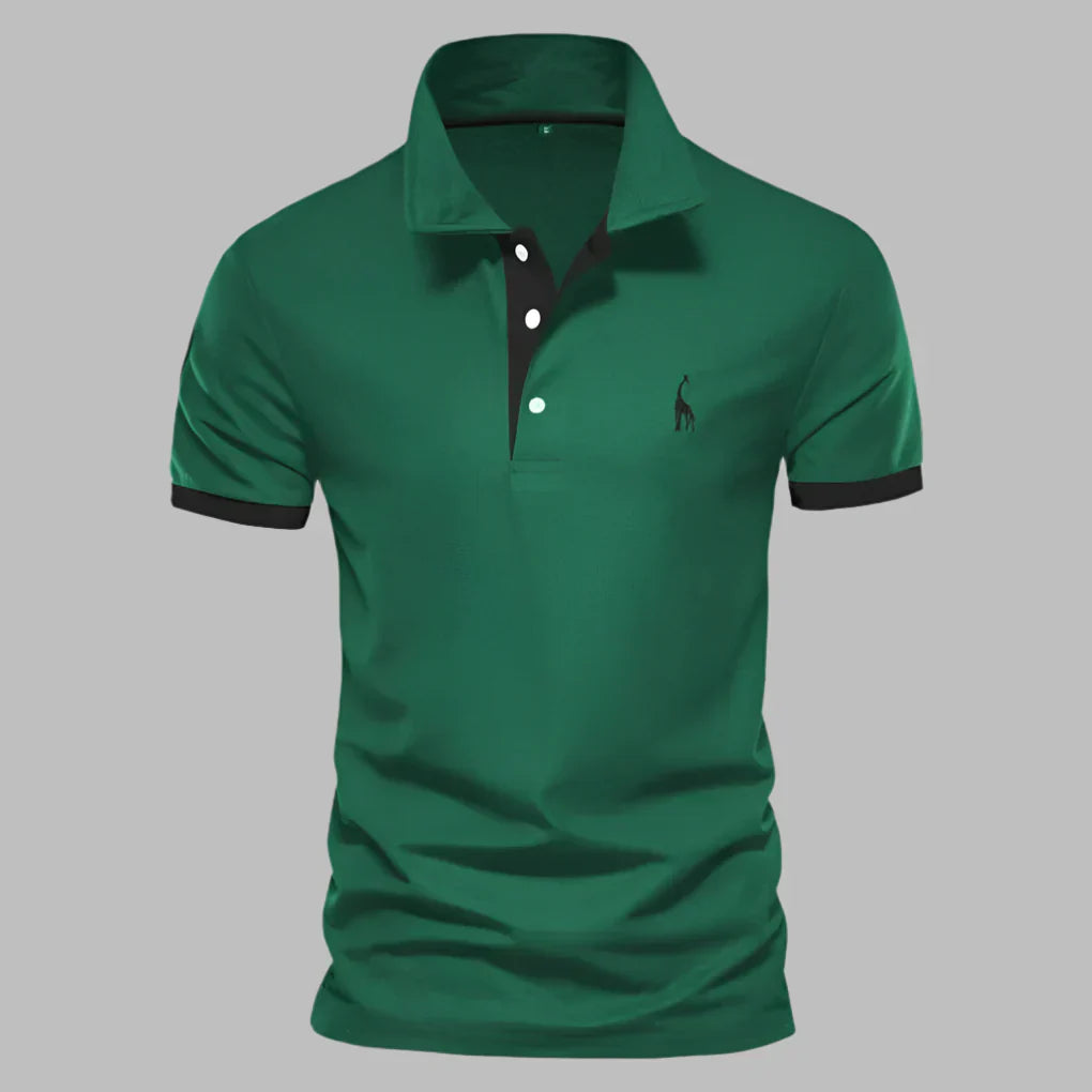 Davy | Men's Breathable Trim Polo Shirt