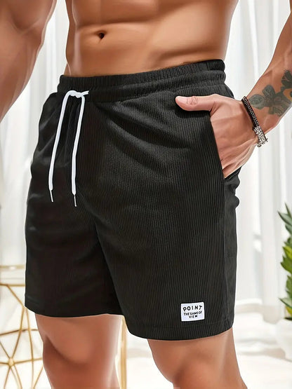 Davy | Men's Corduroy Swim Shorts with Drawstring