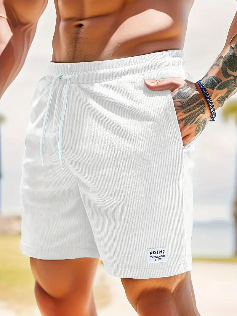 Men's Corduroy Relaxed Swim Shorts