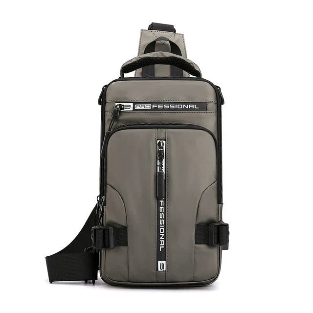Davy | Men's Crossbody Bag with USB Charging and Anti-Theft Design