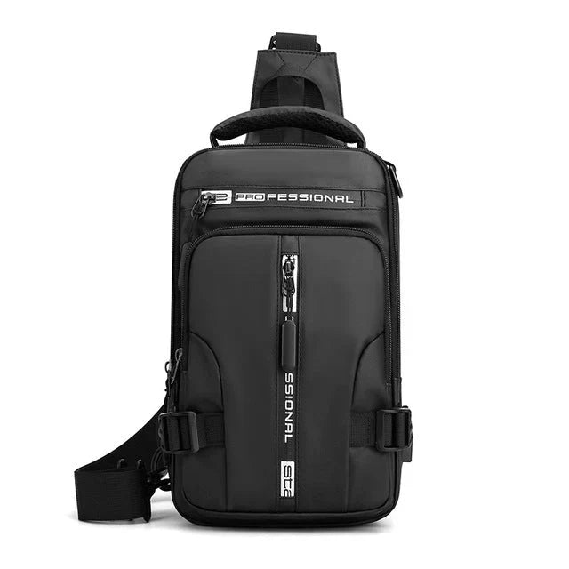 Davy | Men's Crossbody Bag with USB Charging and Anti-Theft Design