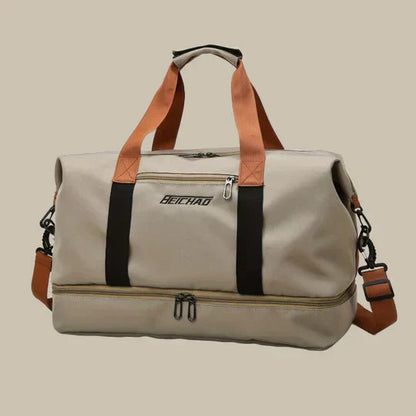 Davy | Men's Duffel Bag with Shoe Compartment