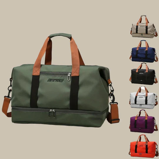 Davy | Men's Duffel Bag with Shoe Compartment