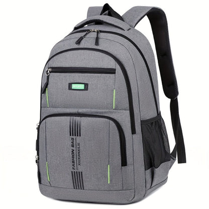 Davy | Men's Fashion Backpack with Vertical Stripe Detail