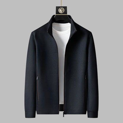 Textured Full Zip Jacket and Pant Set