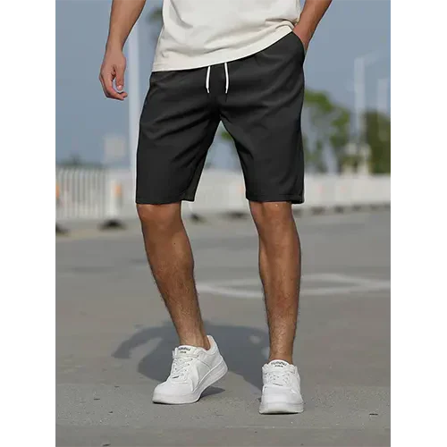 Davy | Men's High-Waist Drawstring Shorts
