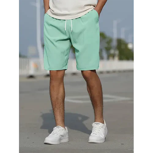 Davy | Men's High-Waist Drawstring Shorts