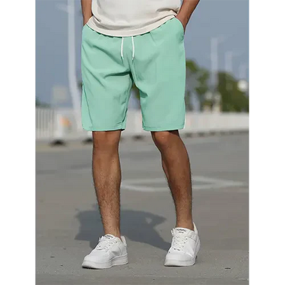 Davy | Men's High-Waist Drawstring Shorts