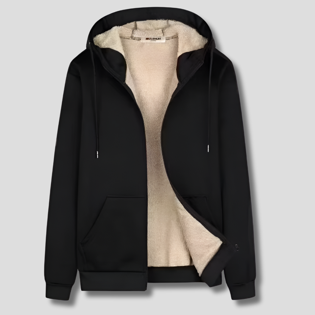 Davy | Men's Sherpa Lined Full Zip Jacket