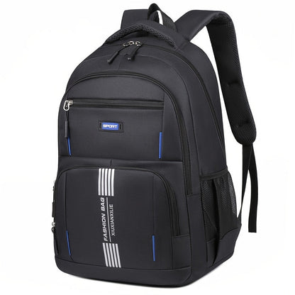 Davy | Men's Laptop Backpack | Striped Front Pocket