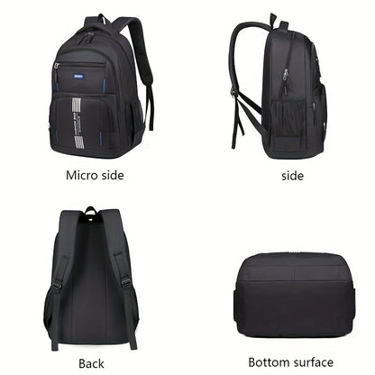 Davy | Men's Laptop Backpack | Striped Front Pocket