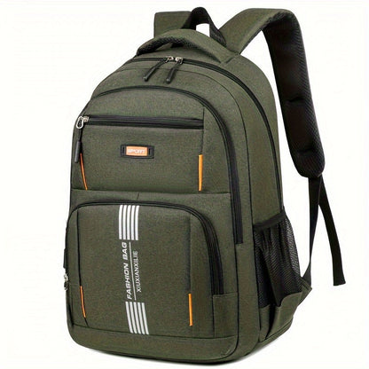 Davy | Men's Laptop Backpack | Striped Front Pocket
