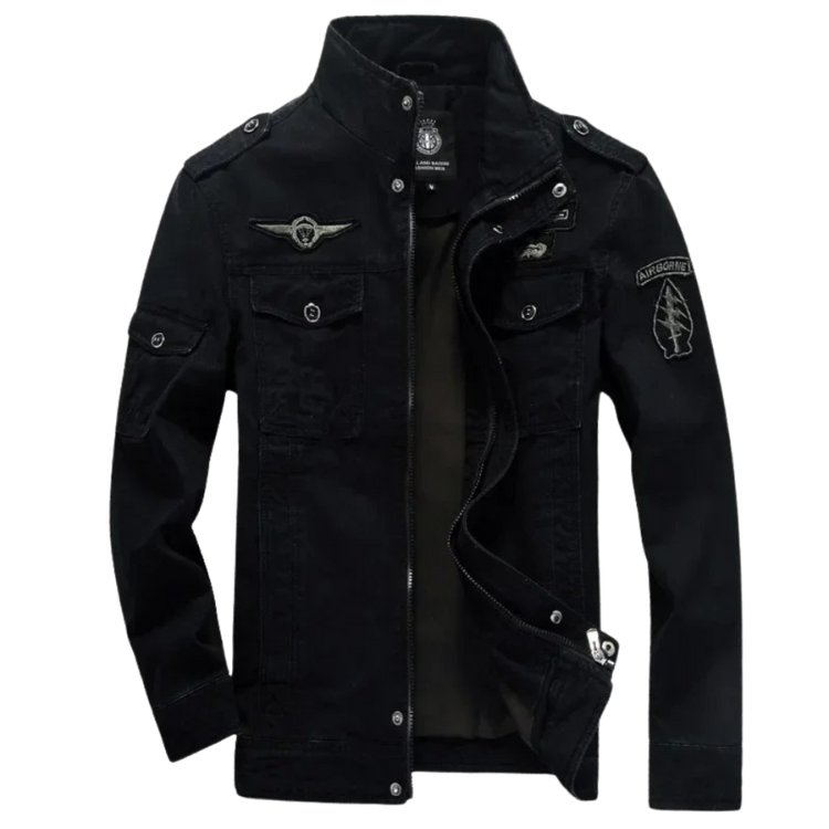 Davy | Durable Utility Jacket with Patches