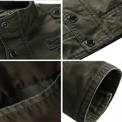Davy | Durable Utility Jacket with Patches