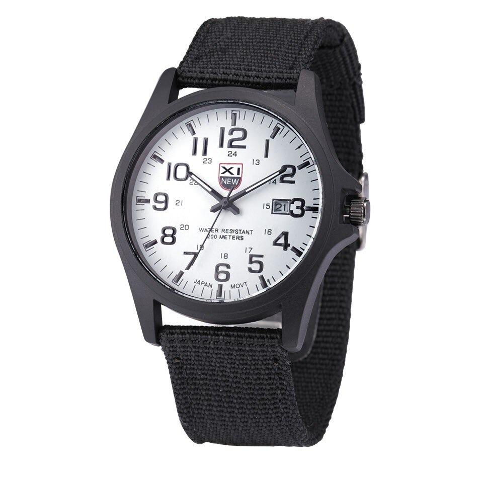 Davy | Men's Military Style Watch with Luminous Dial