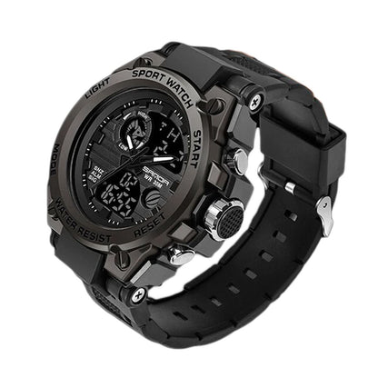 Davy | Men’s Military Watch with Analog Digital Display and Features
