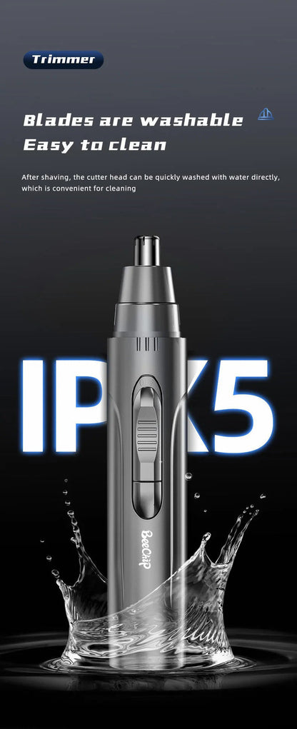Davy | Precision Rotary Ear and Nose Hair Trimmer for Men