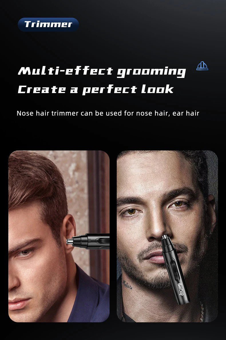 Davy | Precision Rotary Ear and Nose Hair Trimmer for Men