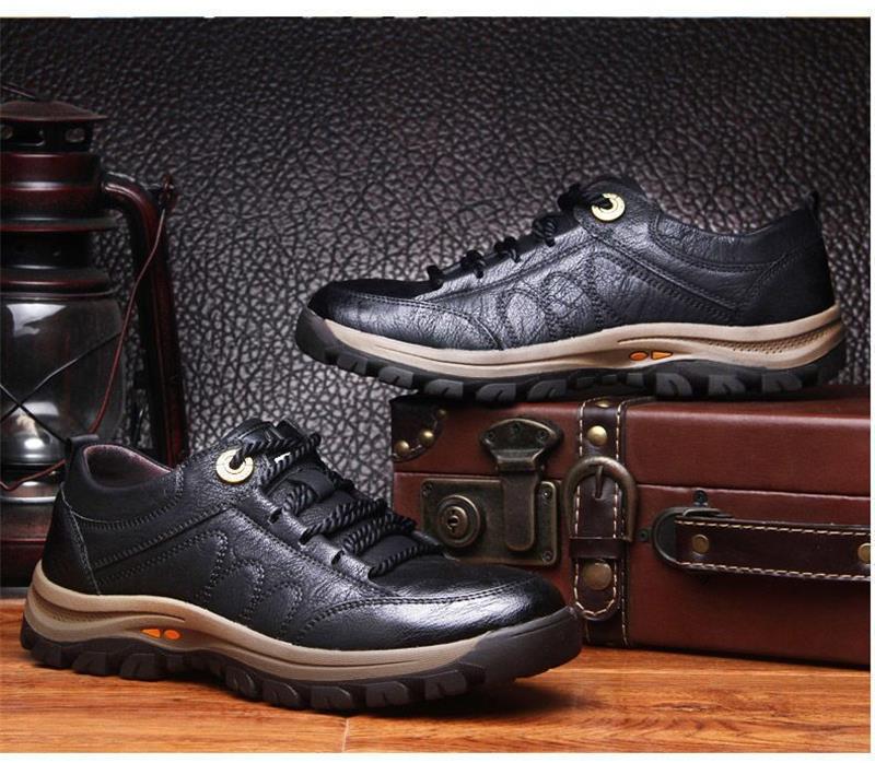 Davy | Men’s Orthopedic Leather Shoes | Supportive Comfort