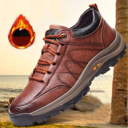 Davy | Men’s Orthopedic Leather Shoes | Supportive Comfort