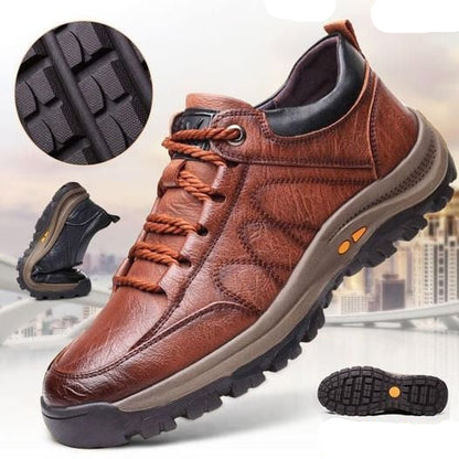 Davy | Men’s Orthopedic Leather Shoes | Supportive Comfort