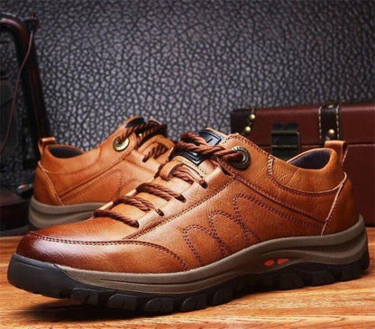 Davy | Men’s Orthopedic Leather Shoes | Supportive Comfort