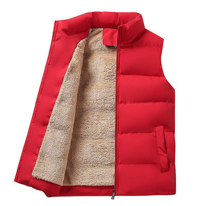 Padded Vest with Fleece Lining
