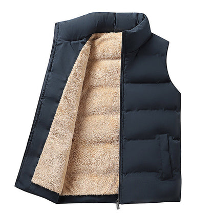 Padded Vest with Fleece Lining