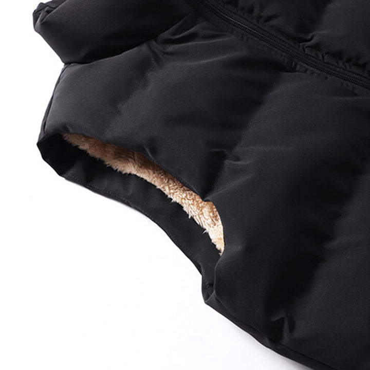 Padded Vest with Fleece Lining