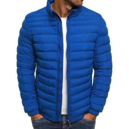 Davy | Lightweight Padded Stand Collar Jacket