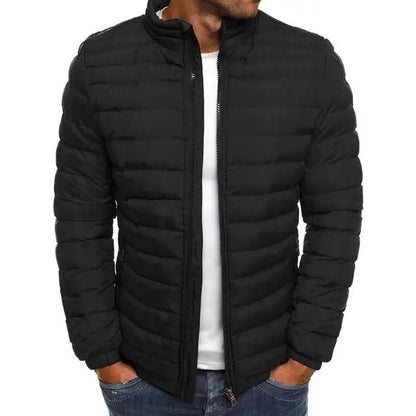 Davy | Lightweight Padded Stand Collar Jacket