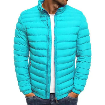 Davy | Lightweight Padded Stand Collar Jacket