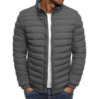 Davy | Lightweight Padded Stand Collar Jacket