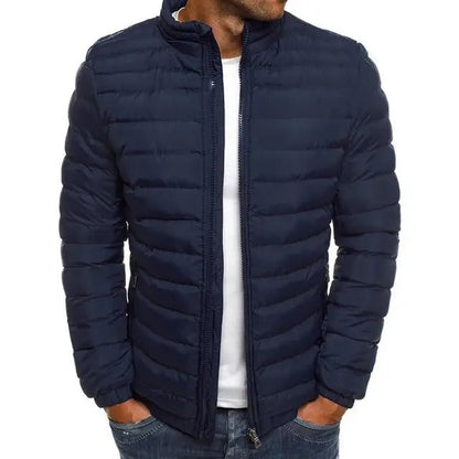 Davy | Lightweight Padded Stand Collar Jacket