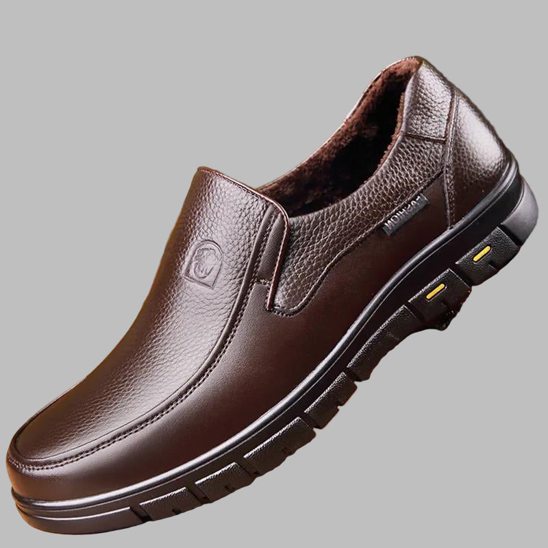 Davy | Perforated Leather Casual Shoes