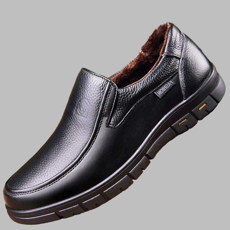 Davy | Perforated Leather Casual Shoes