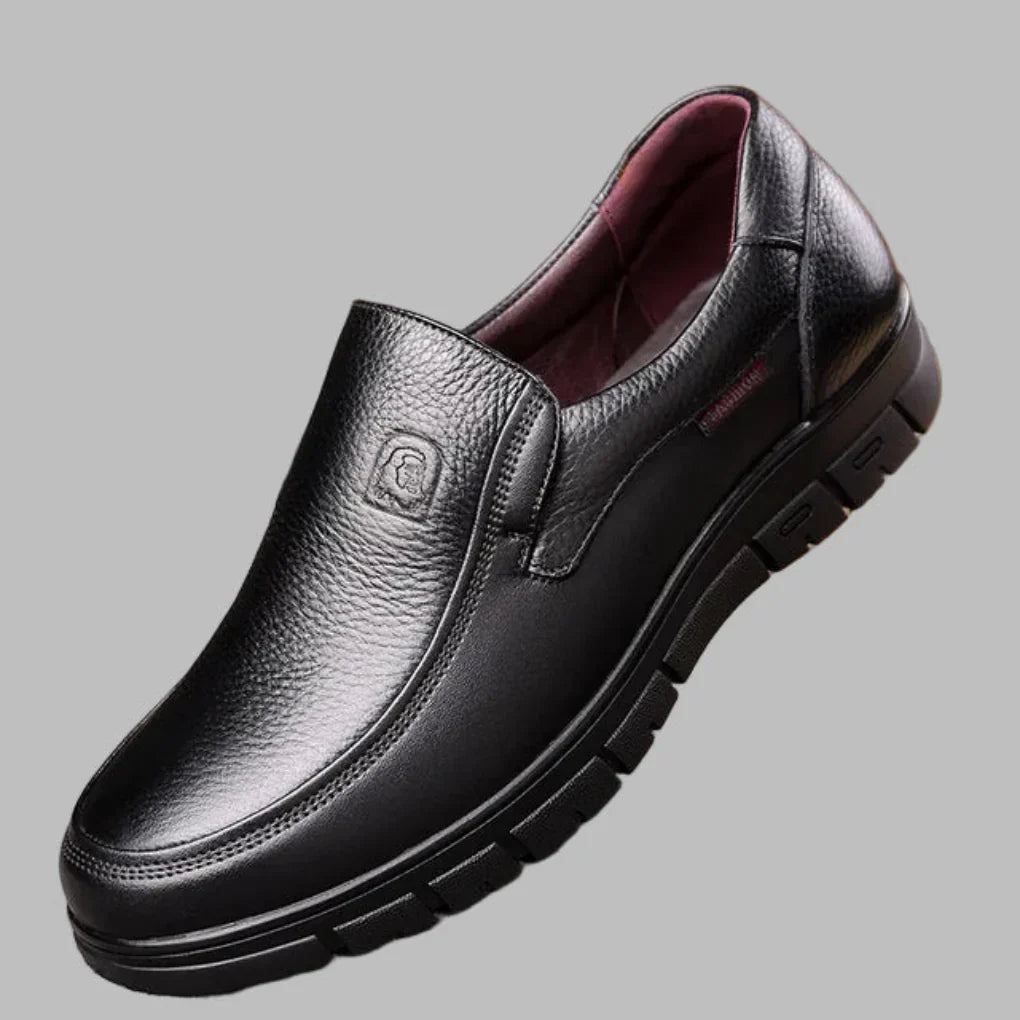 Davy | Perforated Leather Casual Shoes